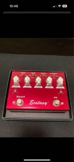 Bogner Ecstasy ギターエフェクター　【中古】 2025年最新】bogner ecstasy redの人気アイテム - メルカリ
