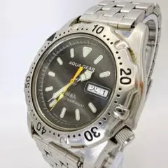 稼働品 SEIKO アルバ アクアギア デイデイト メンズ 腕時計 ダイバーズ