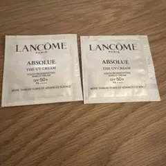 LANCOME アプソリュ ザ UV クリーム サンプル 2包