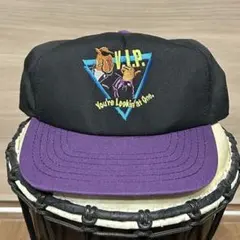 希少 USA製 80s 当時物 デッドストック MGM キャップ グーフィー 黒