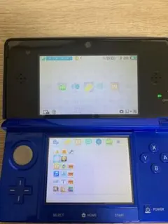 [液晶良好]ニンテンドー3DS 本体 青　ブルー　※充電器付き
