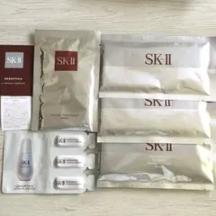 【ミニ巾着付】SK-Ⅱ ホワイトソースダーム・リバイタルマスク3枚　他