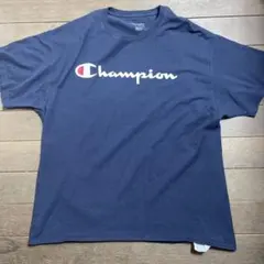 チャンピオン 半袖Tシャツ ロゴプリント ネイビー XLサイズ メンズのサムネイル