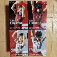 ハイキュー!! ポージングフィギュア 孤爪研磨 黒尾鉄朗 クロオネコ