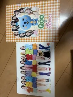Qoo & TWICE クリアファイル