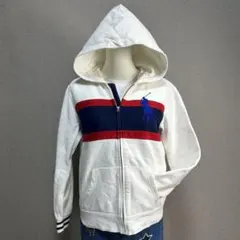 超希少 ポロラルフローレン ジップパーカー ビッグポニー Y2K 平成 グランジ