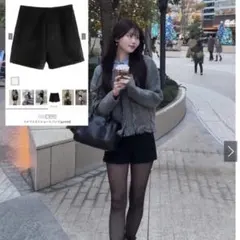 GRL ハイウエストショートパンツ gm646 Sサイズ