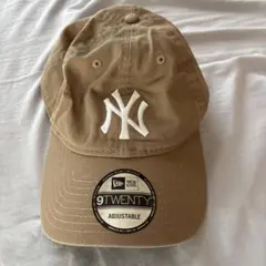 NEW ERA ニューエラ 9TWENTY ヤンキース ベージュ
