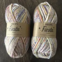 Drops Fiesta ドロップスフィエスタ　並太　 ソックヤーン　22 2個