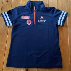 le coq sportif ハーフジップ ポロシャツ ネイビーのサムネイル