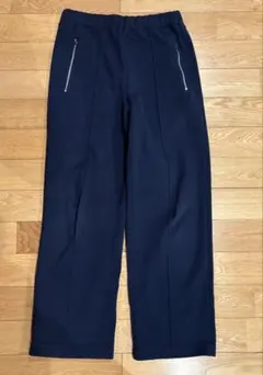 コムデギャルソン オムプリュス ジャージ パンツ M ネイビー