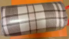 チェック柄　毛布