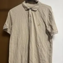 GAP ポロシャツ 半袖 ベージュ メンズ