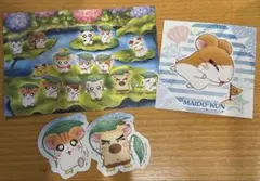 とっとこハムタウンショップ　カード　ポストカード　ブロマイド　ステッカー