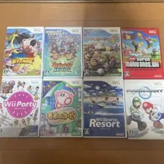 Wii ソフト 8本セット まとめ売り