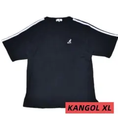 KANGOL 半袖 ワッフルTシャツ ブラック XL