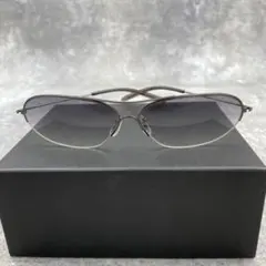 【極美品】OLIVER PEOPLES オリバーピープルズ　リムレス　グレーのサムネイル