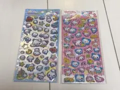 つ*ら様 キャンディグリッターステッカー ぷくぷくあわわちゃん ハッピーマーチ