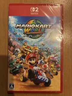 【新品未開封】シュリンク付き　マリオカートワールド　Switch2 パッケージ版