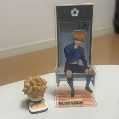 ブルーロック 國神錬介 アクリルスタンド2 ガチャ おねむたん セット