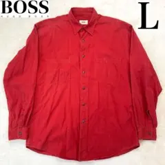 HUGO BOSS ✨希少良品✨ シャツ ジャケット 長袖 ロゴ スナップボタンのサムネイル