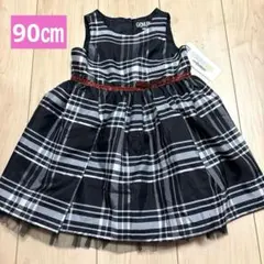 ジェニュインキッズ オシュコシュ チェックドレス ワンピース 90 (2T)のサムネイル