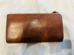 【値段交渉可】genten ブラウン 長財布