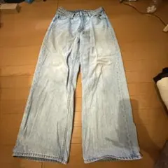 【AMERICAN HOLIC】ストレートデニムパンツ ライトブルーのサムネイル