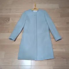 NATURAL BEAUTY BASIC ライトブルー ロングコート