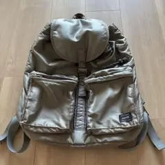 PORTER 】 廃盤品✨ ポーターTANKER バックパック 巾着型グレー - メルカリ
