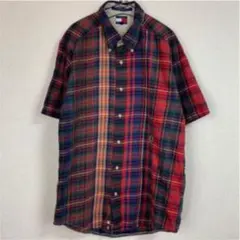 Tommy Hilfiger red check shirt