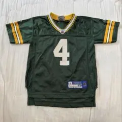 希少 キッズReebok NFL Packer メッシュユニ