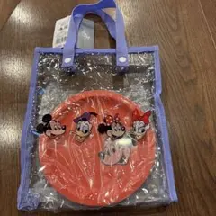 ディズニーストア　プレート&バッグセット