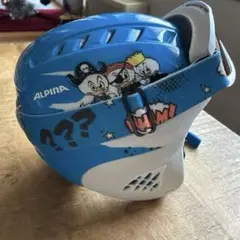 ALPINA ヘルメット ゴーグルセット 青