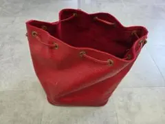【LOUIS VUITTON】エピ ノエ カスティリアンレッド ショルダー 巾着