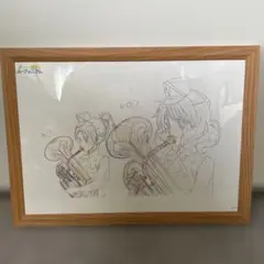 匿名配送 響け！ユーフォニアム 田中あすか 複製原画 B4サイズ 額縁