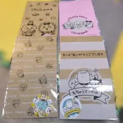 치이카와 むちゃうマーケット ファミリーマート 紙袋 ステッカー