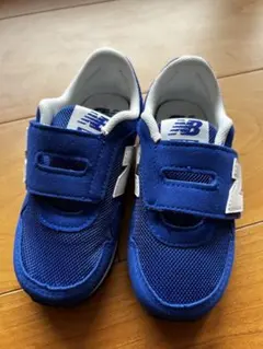 New Balance キッズシューズ 青 16