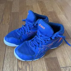 新品タグ付きasics ジュニアバスケットボールシューズ バッシュ 24.5