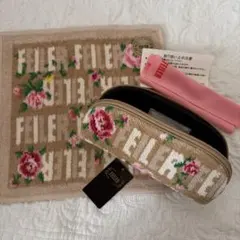 FEILER フェイラー ディディエッタローザ 便利ポーチ 長財布 ベージュ