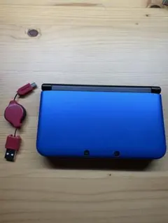 Nintendo 3DS LL 青色 USBケーブル付き　動作確認済み