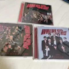 JO1 WHERE DO WE GO 3形態セット　CD+DVD トレカなし