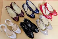 ヴェリココ 23.5センチ パンプス 6足セット 幅広