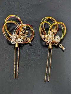 ★3月末迄限定価格‼️かんざし 簪 2個 セット