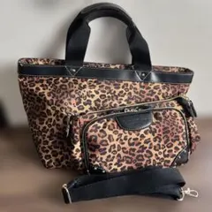 最終値下げ！クリスチャンオリビエ　アニマル柄バッグ2点set