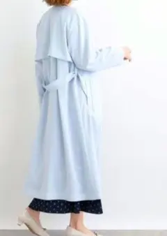 トレンチコート　ノーカラー　grove