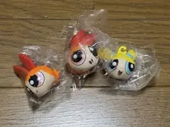 パワーパフガールズ　マスコットキャップチャーム　セット
