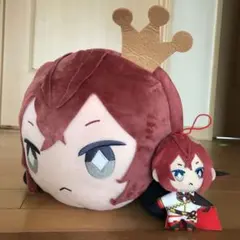 ツイステットワンダーランド　寝そべりぬいぐるみ＆EX寮服マスコット　 リドル