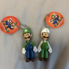 スーパーマリオ マスコットフィギュア ルイージ ファイアルイージ 2個セット