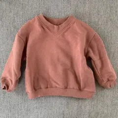 ZARA 裏起毛　スウェット　ピンク